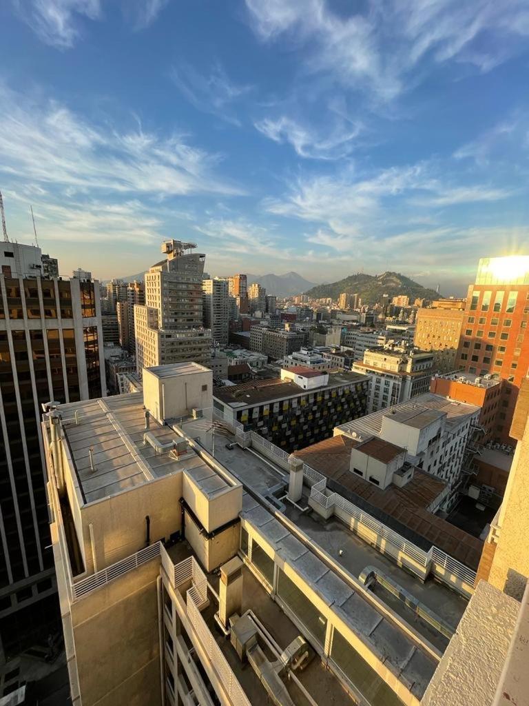 apart centro city spa Aparthotel Santiago del Cile Esterno foto